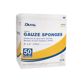 Sterile, Basic Care Gauze Sponge, 4" x 4", 8-ply