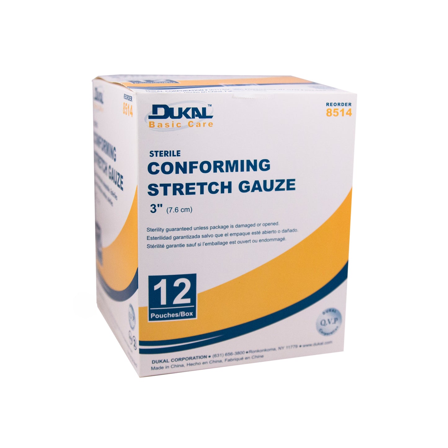 Sterile, Basic Conforming Stretch Gauze 3"