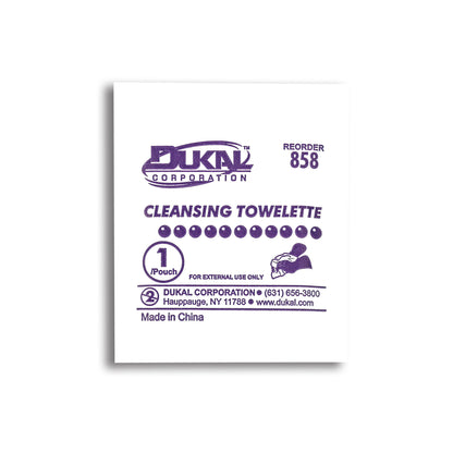 Dukal - Cleansing Towelette, 5" x 8"