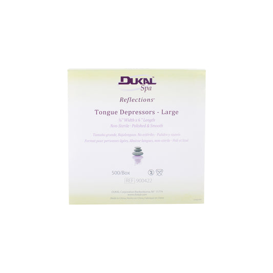 Dukal Reflectionsᵀᴹ Wax/Body Treatment Applicators, 3/4" x 6", Bulk