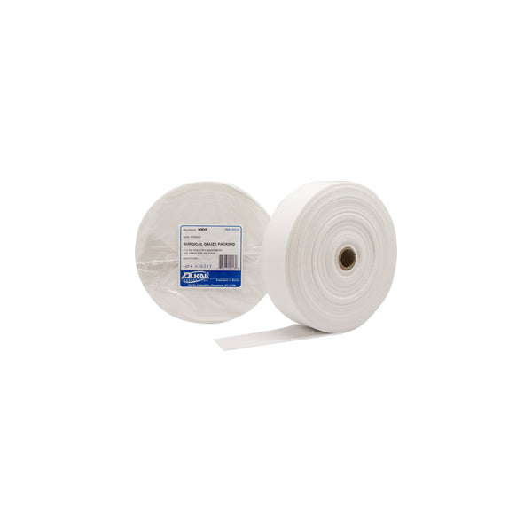Non-Sterile, Gauze Packing, 2" x 100 yds, 4-ply
