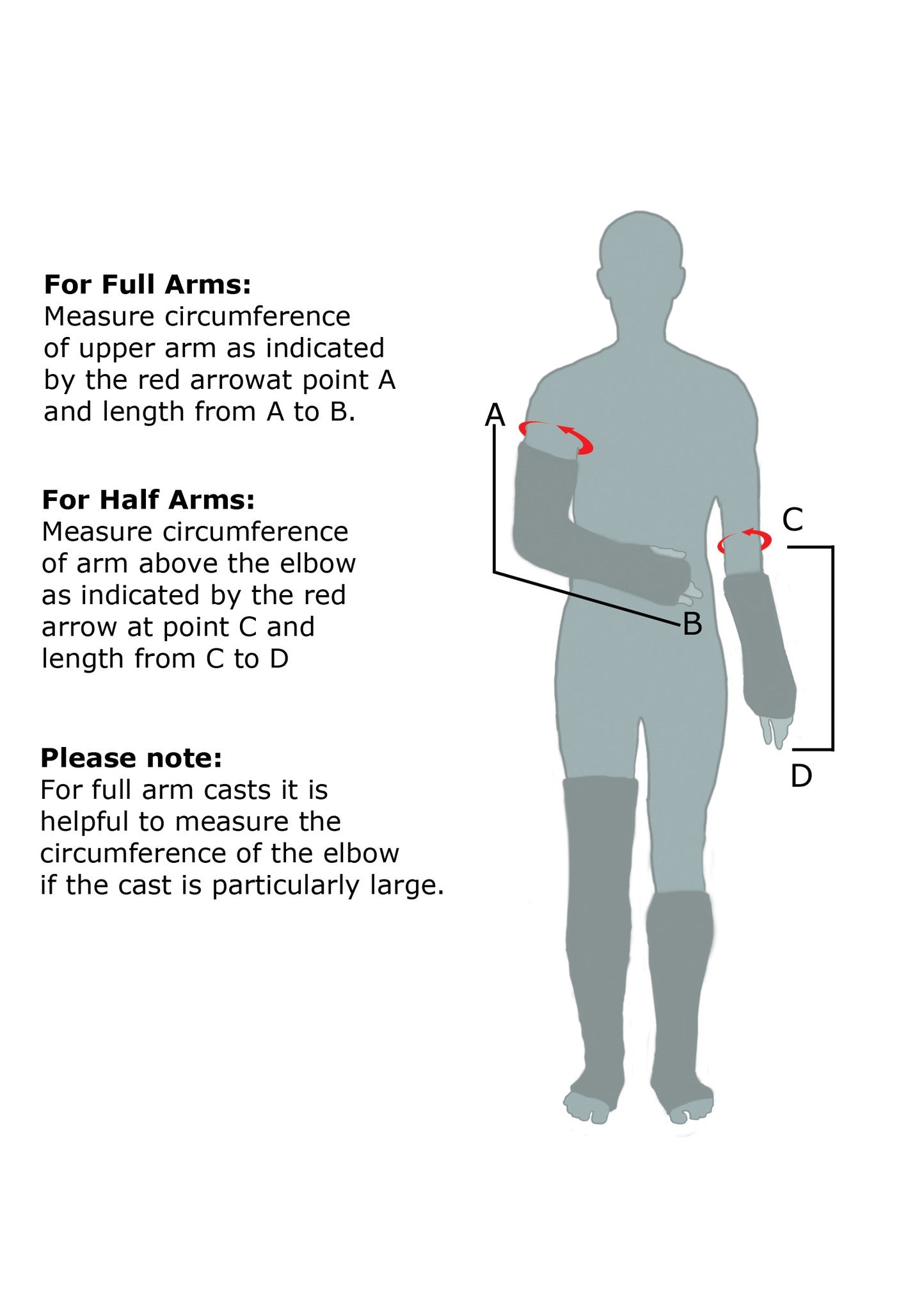 LimbO - Adult Half Arm Waterproof Cast Cover