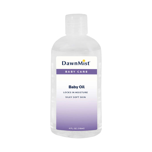 DawnMist® Baby Oil - 4 oz bottle w/ dispensing cap