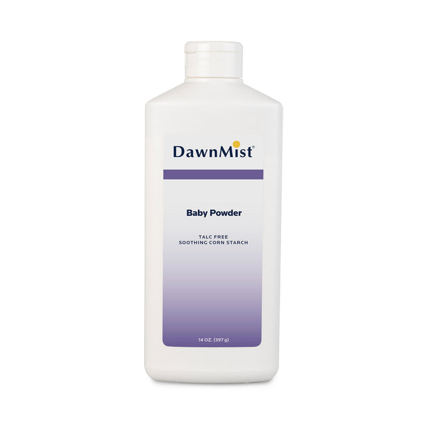 DawnMist® Baby Powder, Corn Starch 14 oz