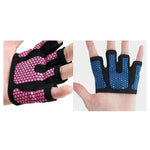 GBM Fitness Four Finger Gloves - Great for Yoga, Weigh Lifting, Cycling