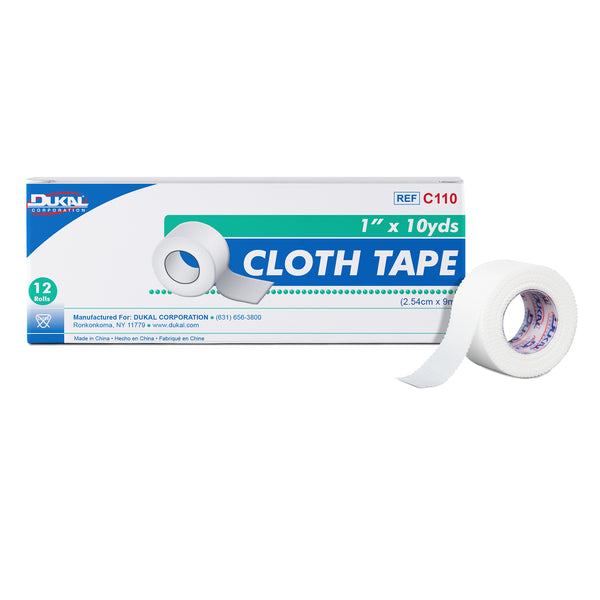 Dukal - Cloth Tape, 1" x 10yds