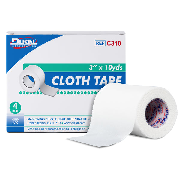 Dukal - Cloth Tape, 3" x 10yds