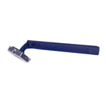 DawnMist® Razor, Twin-Blade , Blue handle w/clear plastic guard