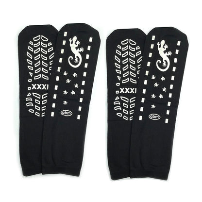 GBM Geckos - Plush Double Tread Non-Slip Safety Socks