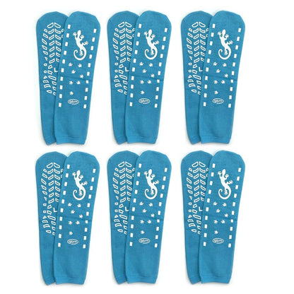 GBM Geckos - Plush Double Tread Non-Slip Safety Socks