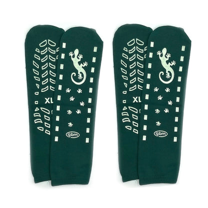 GBM Geckos - Plush Double Tread Non-Slip Safety Socks