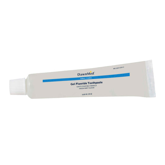 DawnMist® Toothpaste, Clear Gel, Fluouride - 0.85 oz tube