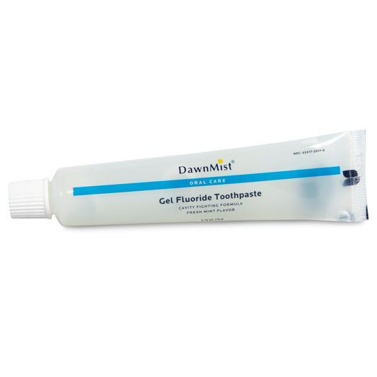 DawnMist® Toothpaste, Clear Gel, Fluoride - 2.75 oz tube