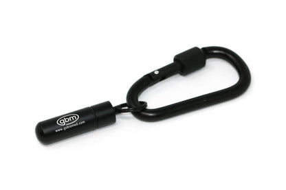 GBM - Med Secure Pill Keychain with Locking Carabiner