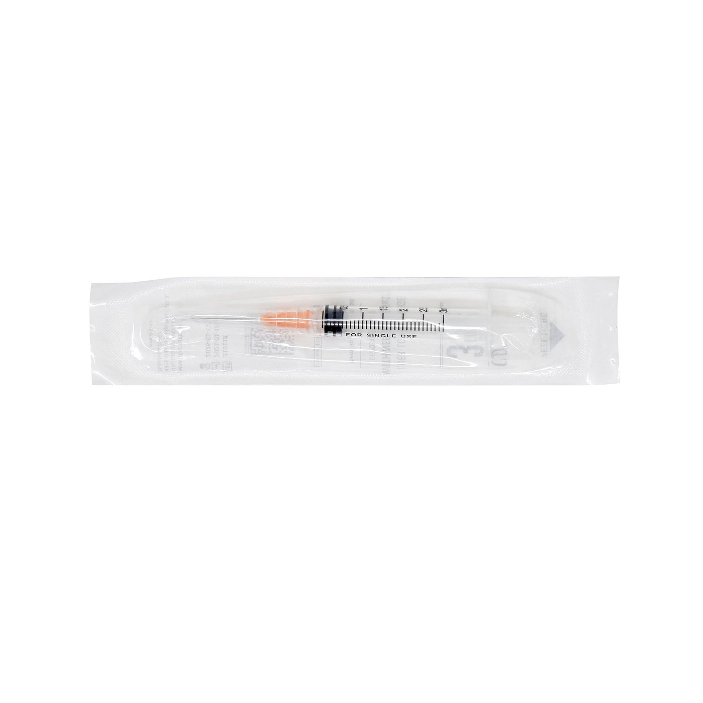 3mL x 25G x 1" Needle & Syringe Combo