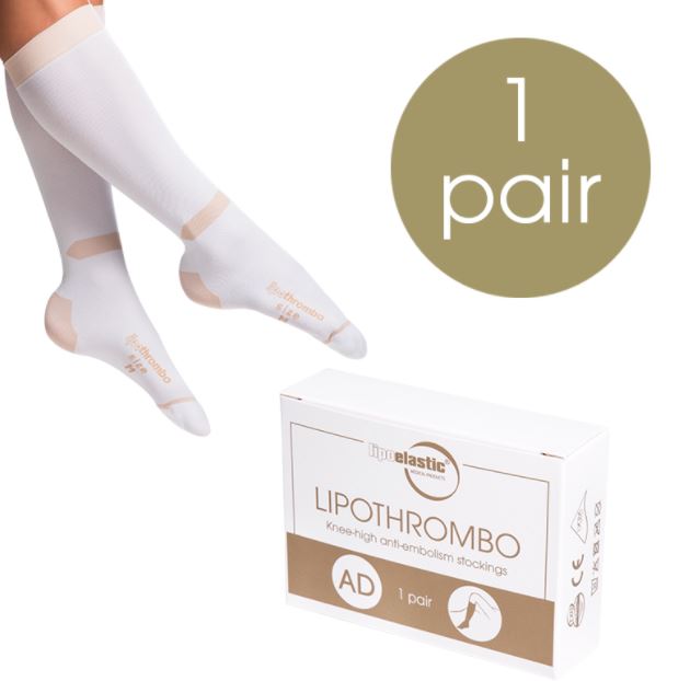 Lipothrombo AD Knee-High Compression Stockings