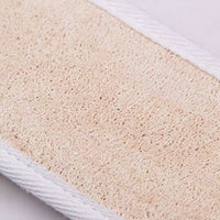 GBM Asheva Natural Loofah Strap, Exfoliating Back Scrubber