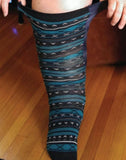 XPANDASOX Symbolic Stripe Knee High Socks