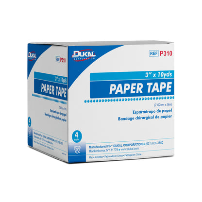 Dukal - Paper Tape, 3" x 10yds