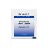 DawnMist® Shave Cream, Brushless - 0.125 oz single-use packet