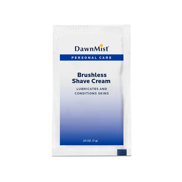 DawnMist® Shave Cream, Brushless - 0.25 oz single-use packet