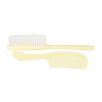 DawnMist® Baby Comb & Brush Set, Ivory