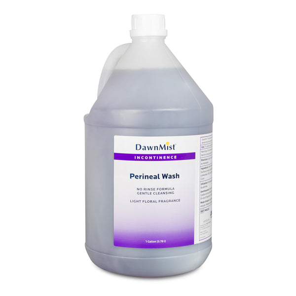 DawnMist® Perineal Wash, No Rinse, Gallon, Bottle w/ Pump