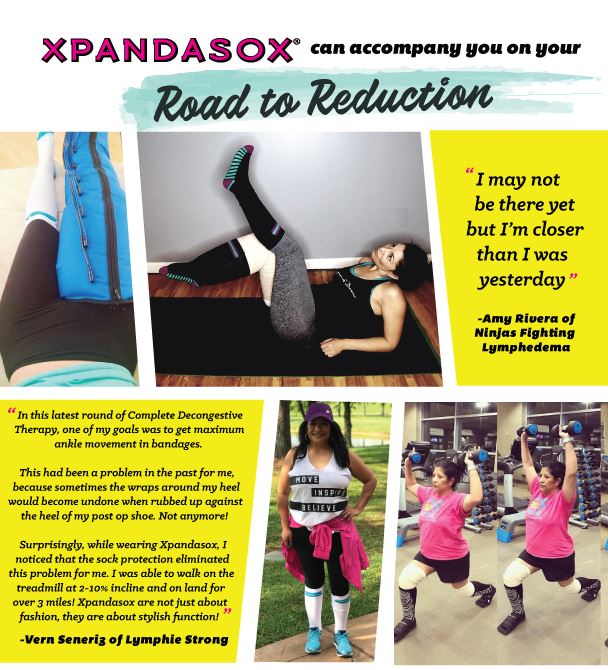 XPANDASOX Symbolic Stripe Knee High Socks