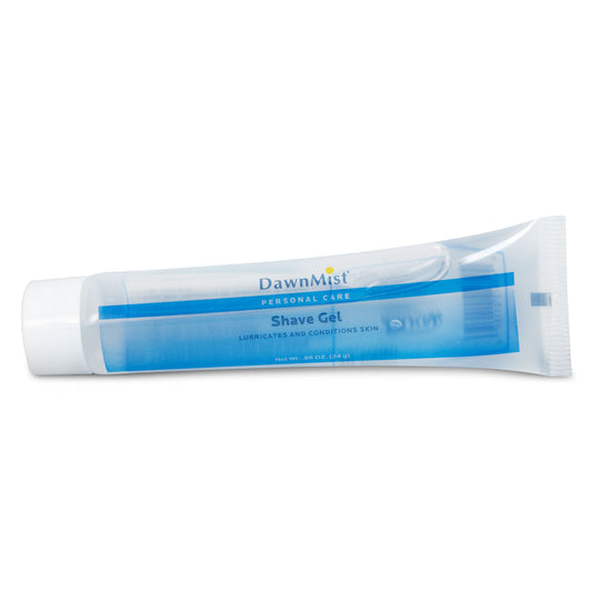 DawnMist® Shave Gel - 0.85 oz clear tube