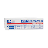 Soft Flexible Fabric Adhesive Strips, Sterile, 3/4" x 3"