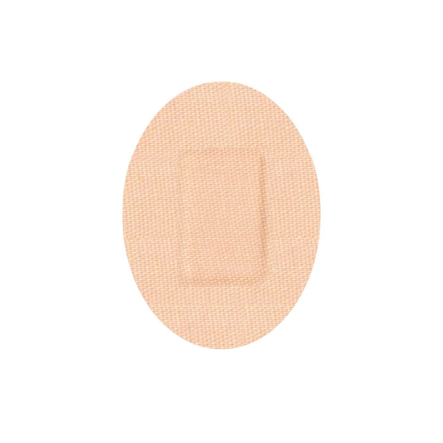 Soft Flexible Fabric Adhesive Strips, Sterile, 7/8" x 1-1/4" Oval