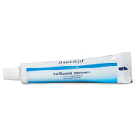 DawnMist® Toothpaste, White Gel, Fluoride - 0.6 oz tube