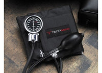 Deluxe Chrome Sphygmomanometer Black Nylon, Child