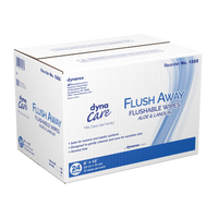 Dynarex - Flushable Wipes (Adult) Flow Pack, 9" x 13"