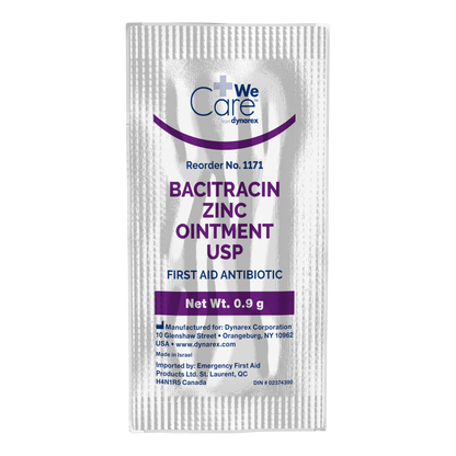 Dynarex -Bacitracin Zinc Ointment 0.9g packet
