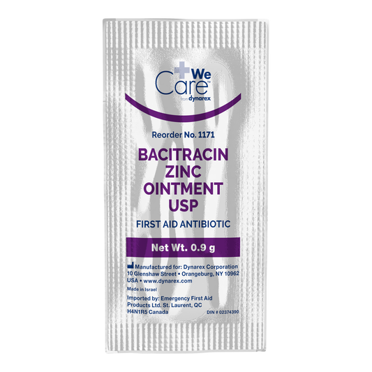 Dynarex -Bacitracin Zinc Ointment 0.9g packet