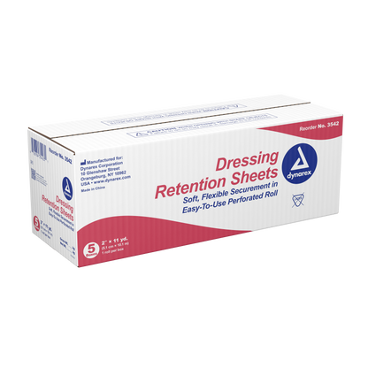 Dynarex - Dressing Retention Sheet, 11 yds, 5/case