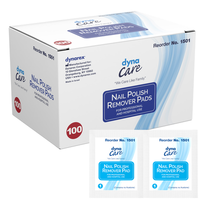 Dynarex - Nail Polish Remover Pads