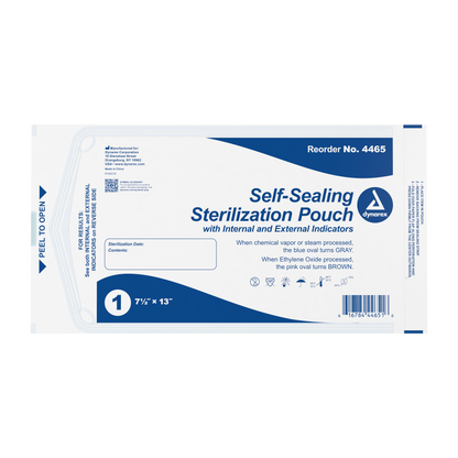 Dynarex - Sterilization Pouches 7.5" x 13"