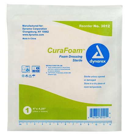 Dynarex - CuraFoam Foam Dressing