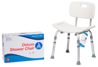 Dynarex - Deluxe Shower Chair with Back