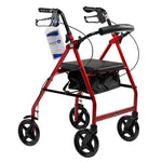 DynaGo Quad 8 - Aluminum Rollator with 7.5" Wheels