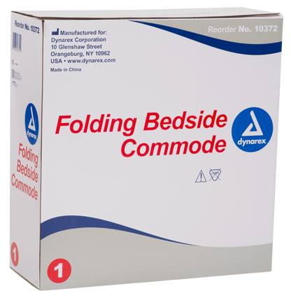 Dynarex - Folding Bedside Commode
