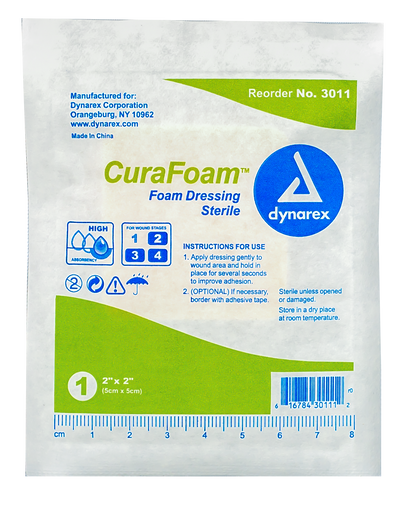 Dynarex - CuraFoam Foam Dressing