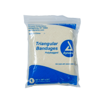 Dynarex - Triangular Bandages, 36" x 36" x 51", 12/box