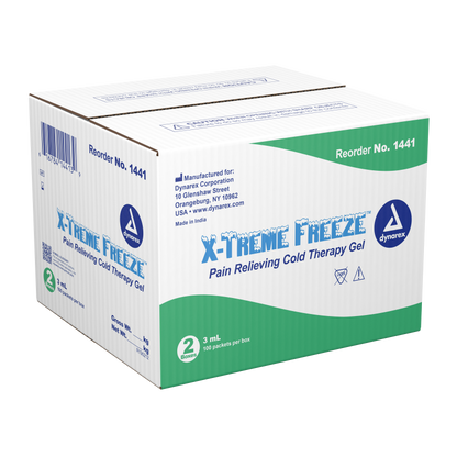 Dynarex - X-Treme Freeze Pain Relieving Cold Therapy Gel 3mL Packet