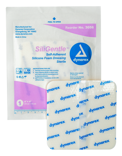 SiliGentle Non-Adhesive Silicone Foam Dressings