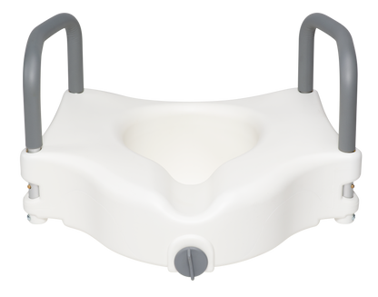 Dynarex - Raised Toilet Seat with Arms
