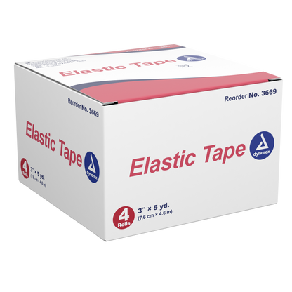 Dynarex - Elastic Tape, 3" x 5 yds
