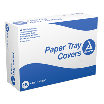 Dynarex - Paper Tray Covers 8.25" x 12.25"